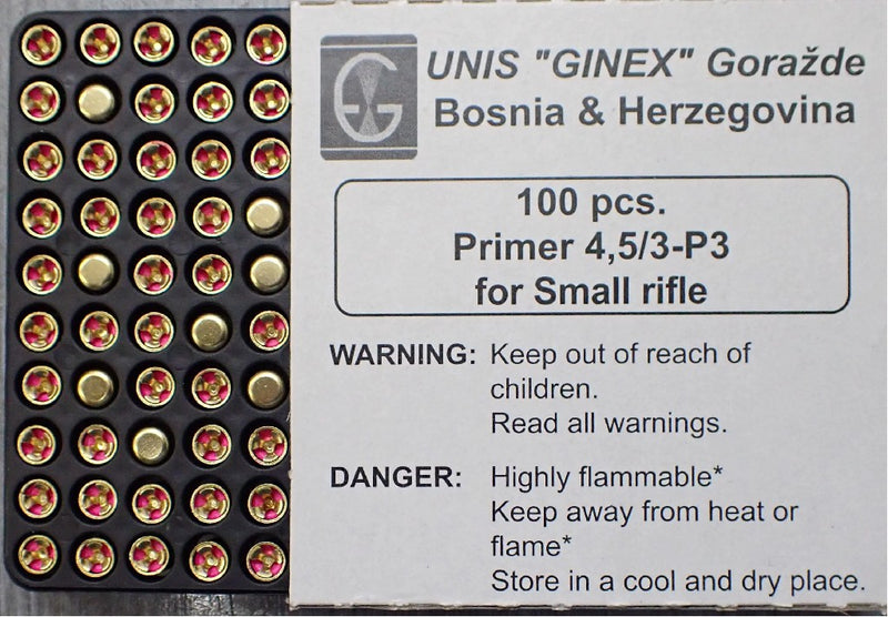 OSA SMALL PISTOL PRIMERS (100PK)