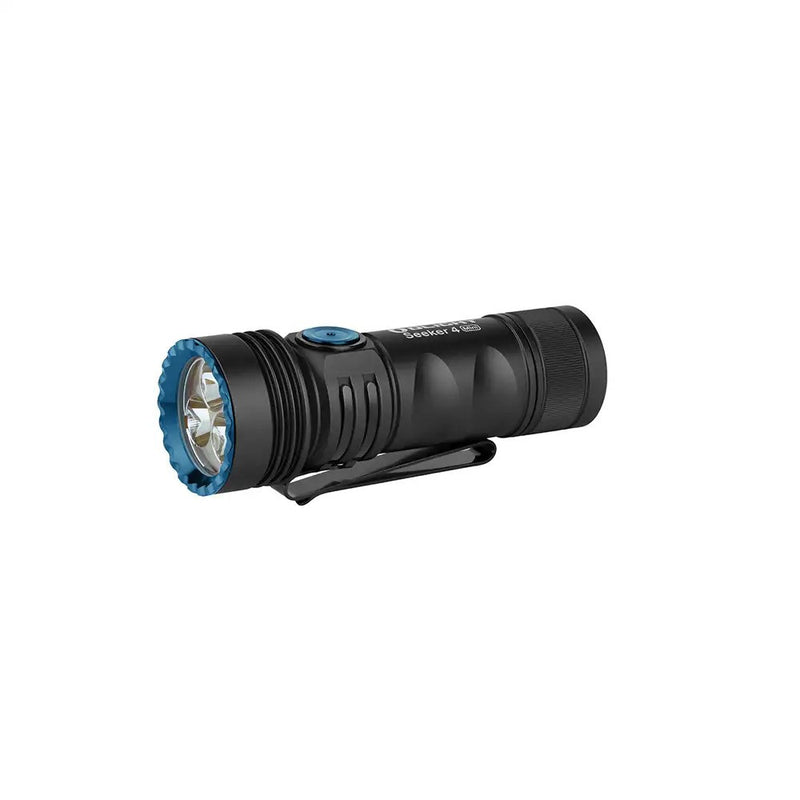 OLIGHT SEEKER 4 MINI 1200LUM EDC TORCH WHITE&UV LIGHT (BLACK)