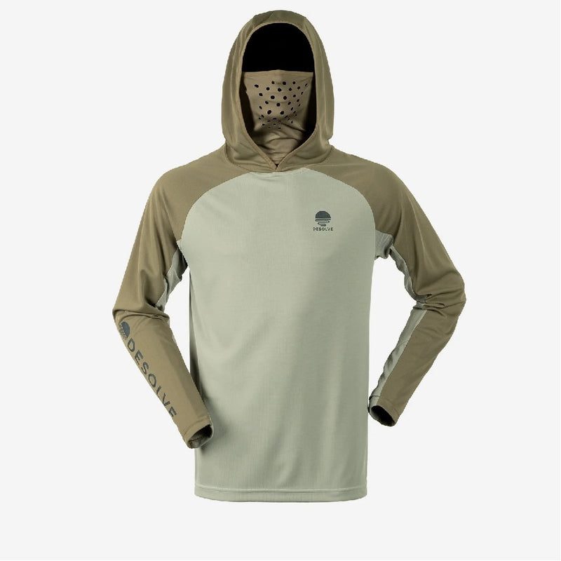 HELIOS HOODIE TRUTTA NEUTRAL GREY/SHIFT GREEN