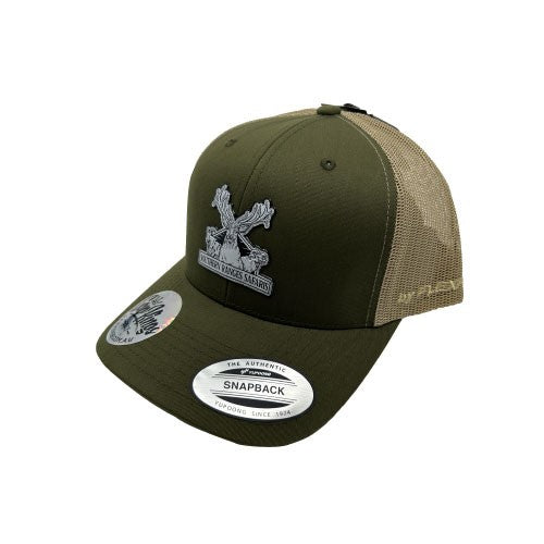 ADLUT CAP SCALE TRUCKER MOSS GREEN/BLACK MESH