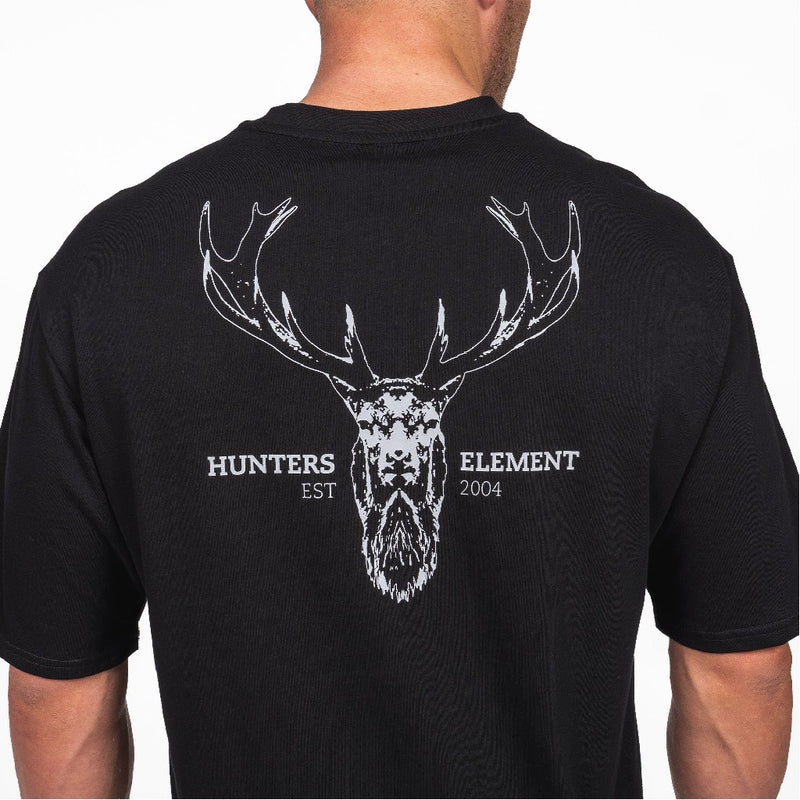 TEE ALPHA STAG BLACK