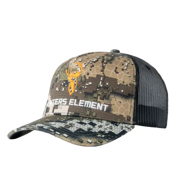 CAP ADULT GRANITE TRUCKER DESOLVE VEIL