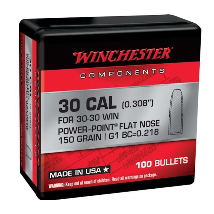 WINCHESTER PROJECTILES 30-30WIN 150GR PPFN