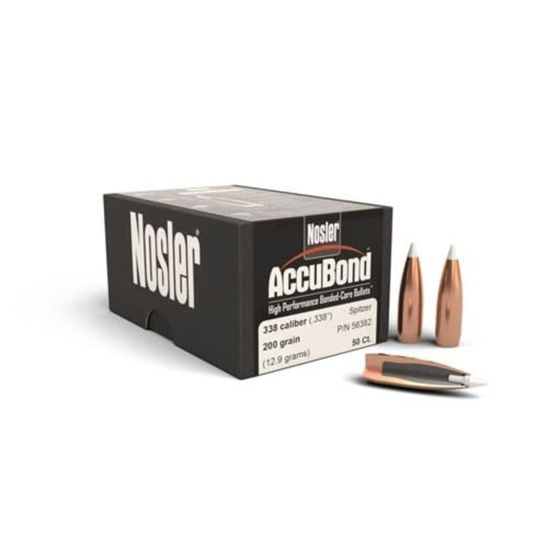 NOSLER ACCUBOND 200GR .338 50PK