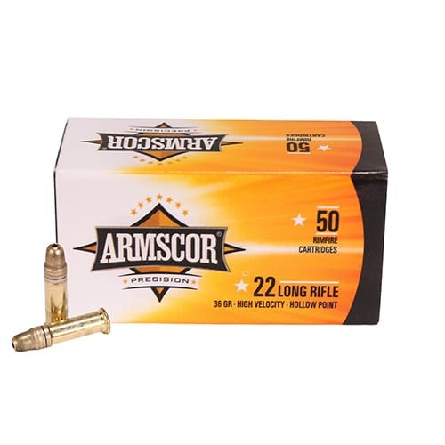 ARMSCOR 22LR SUBSONIC 40GR HOLLOW POINT