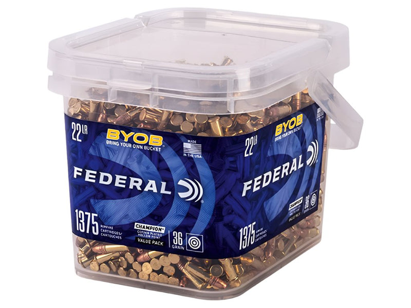 FEDERAL BYOB 22LR 36GR HP HV 1375 PK