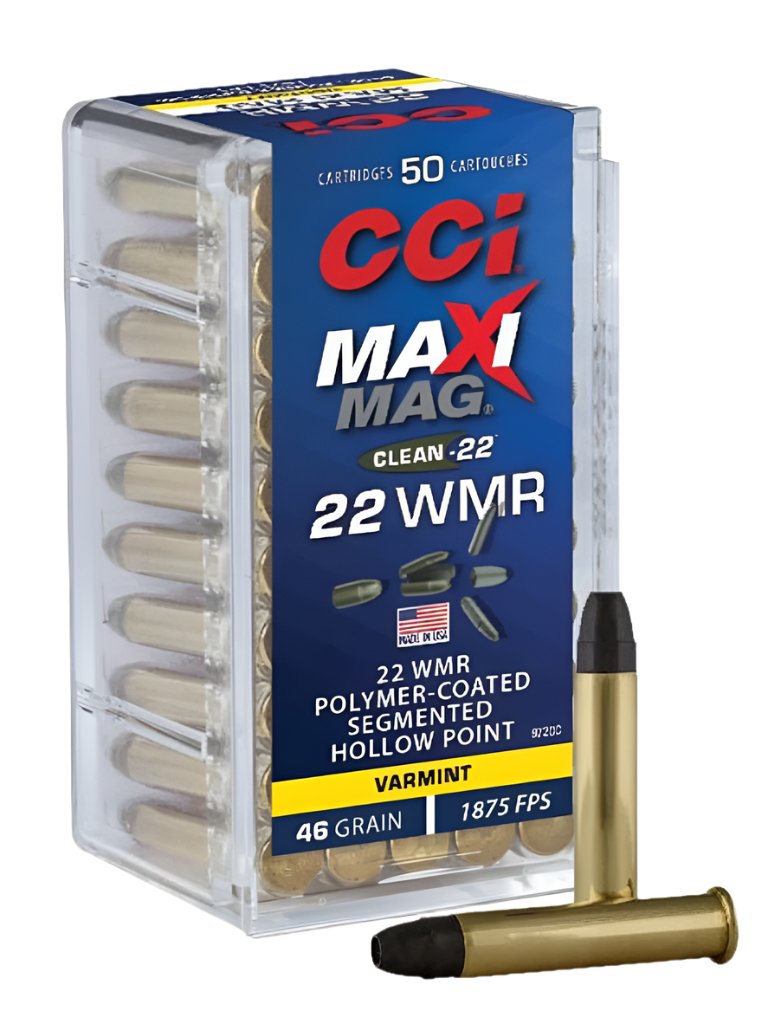 CCI 22WMR MAXI MAG 46GR SEGMENTED HP 1845FPS