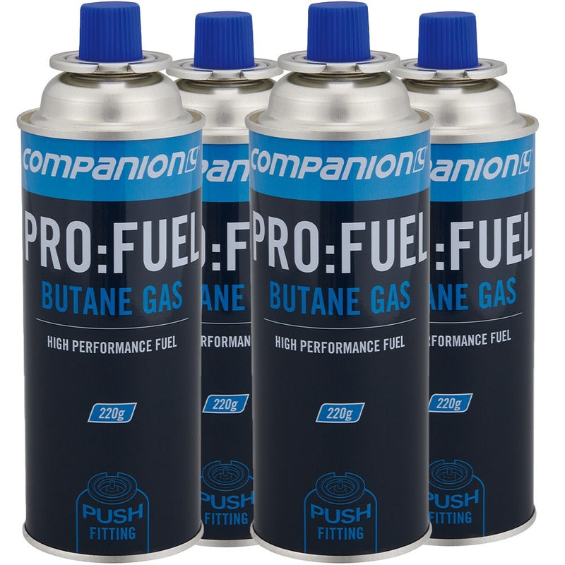 Cube Butane BUTANE GAS CANISTER 220G 4PK – Williams Outdoors