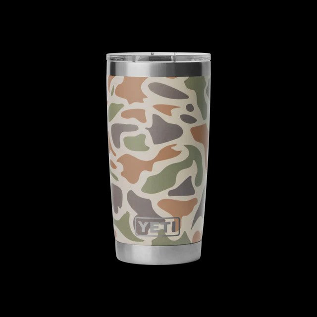 RAMBLER 20OZ TUMBLER MS TAN CAMO