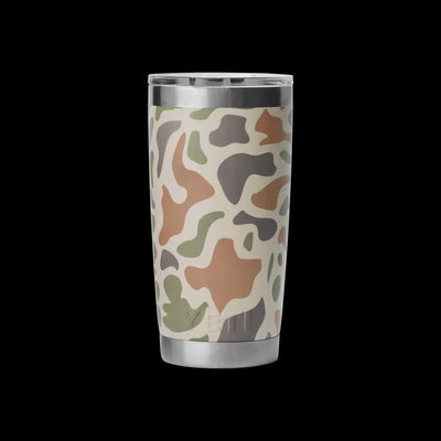 RAMBLER 20OZ TUMBLER MS TAN CAMO