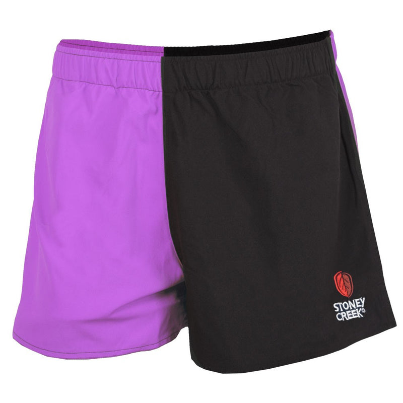 JESTER SHORTS WOMENS PURPLE/BLACK