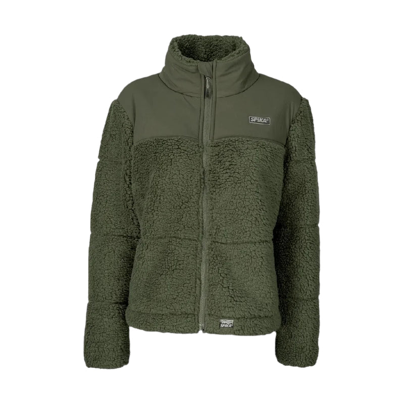 SHERPA JACKET GO CASUAL WOMENS OLIVE