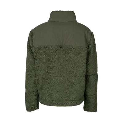 SHERPA JACKET GO CASUAL WOMENS OLIVE