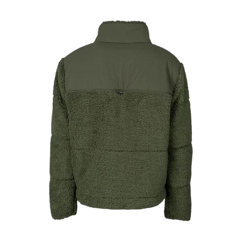 SHERPA JACKET GO CASUAL WOMENS OLIVE
