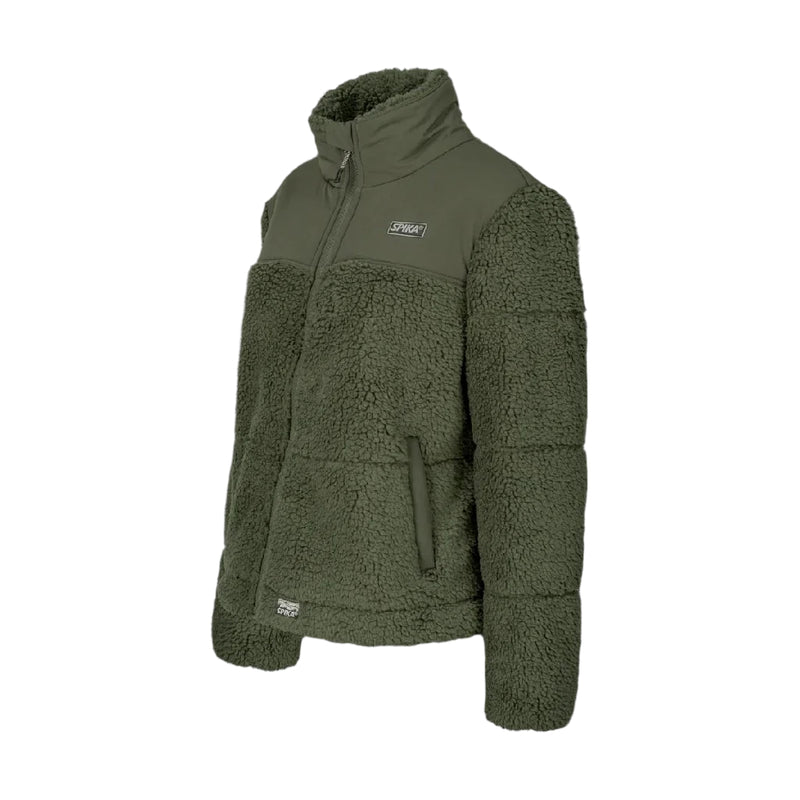 SHERPA JACKET GO CASUAL WOMENS OLIVE