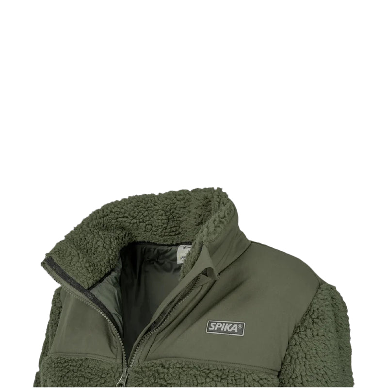 SHERPA JACKET GO CASUAL WOMENS OLIVE