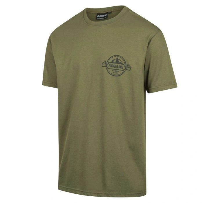 LOGO TEE MENS KHAKI