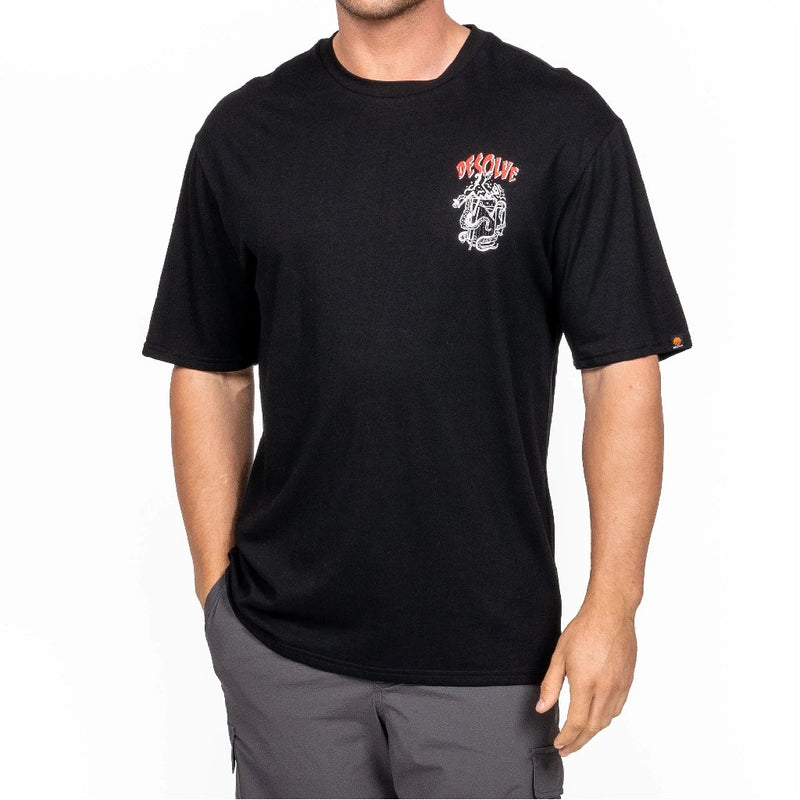 TEE BOTTOMS UP BLACK