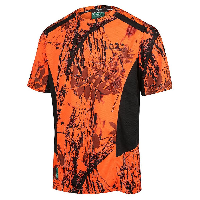 WHANAU TEE MENS BLAZE CAMO/BLACK