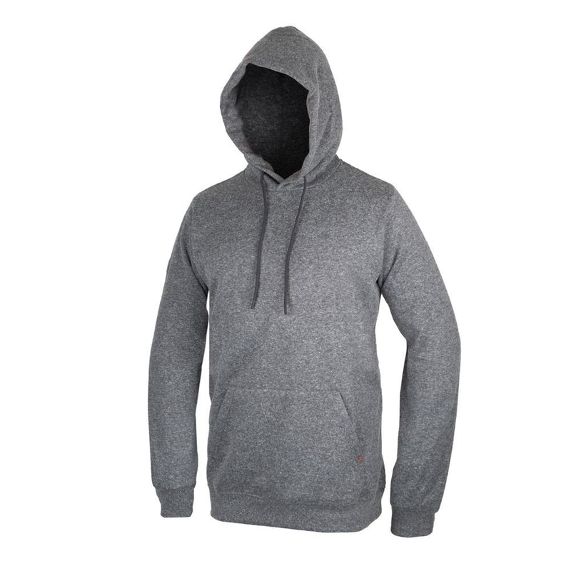 HEMP HOODIE MENS DARK CHARCOAL