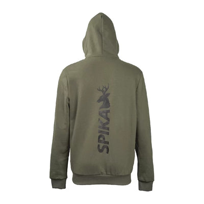 HOODIE GO CORE ZIP-THROUGH MENS OLIVE