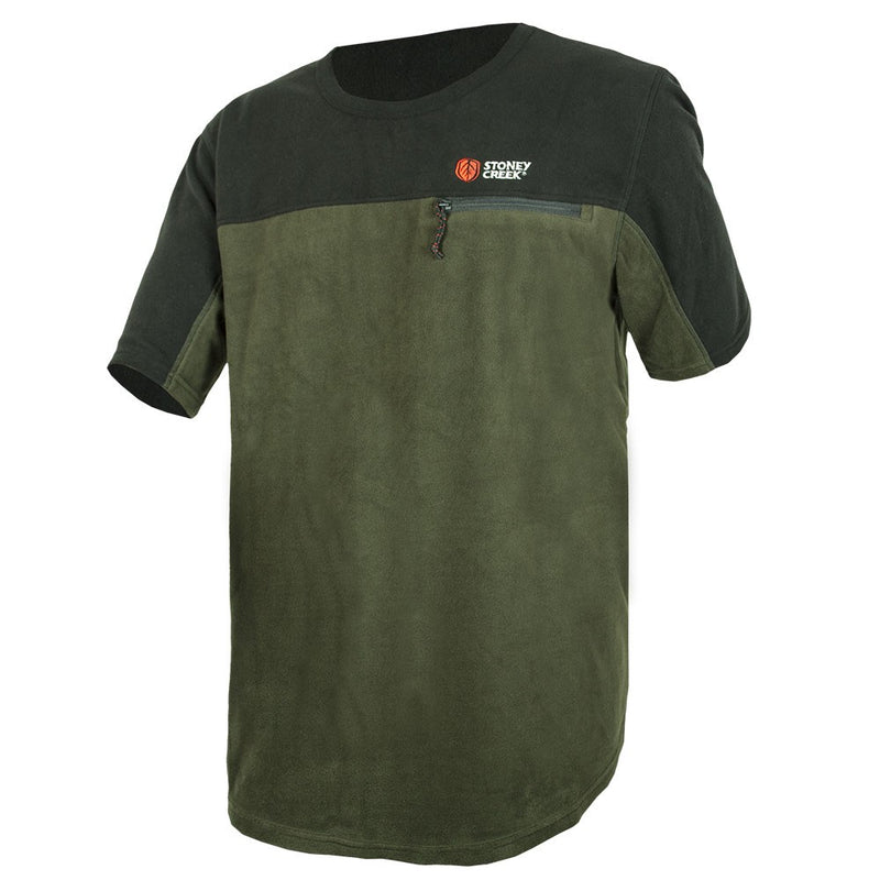 MICROPLUS TEE BAYLEAF BLACK