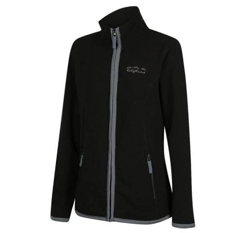 LOWLAND ZIP FLEECE WOMENS BLACK