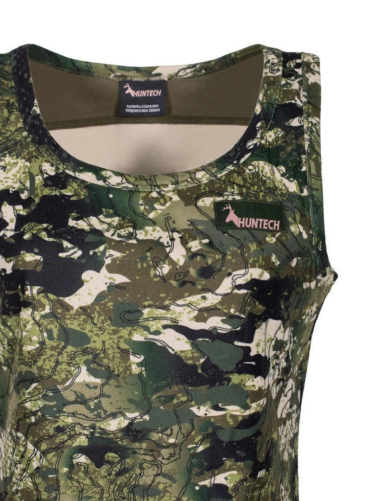 HUNTECH PACK BUSH ESSENTIAL WOMENS KAKARIKI CAMO