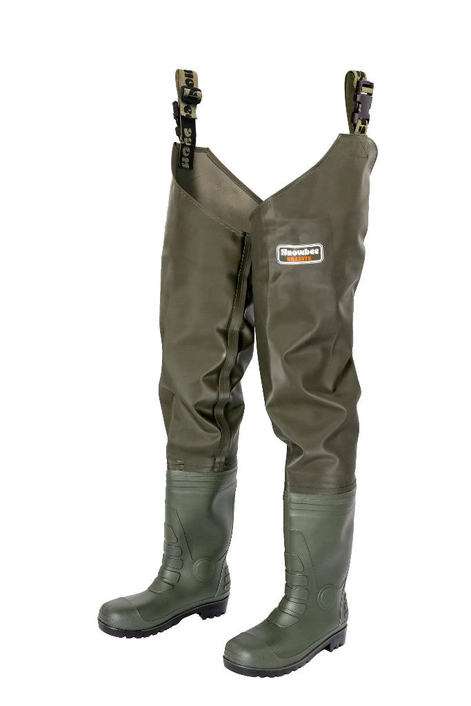 WADERS SNOWBEE GRANITE PVC THIGH