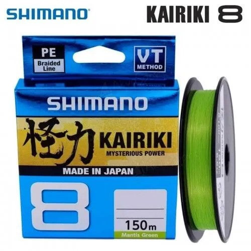 LINE SHIMANO KAIRIKI GREEN 150MTR