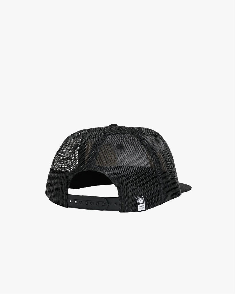 CAP  ADULT LOBSTER POT TRUCKER BLACK OSFM