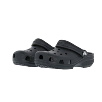 CROCS TODDLER (AGES 1-5) CLASSIC CLOG BLACK