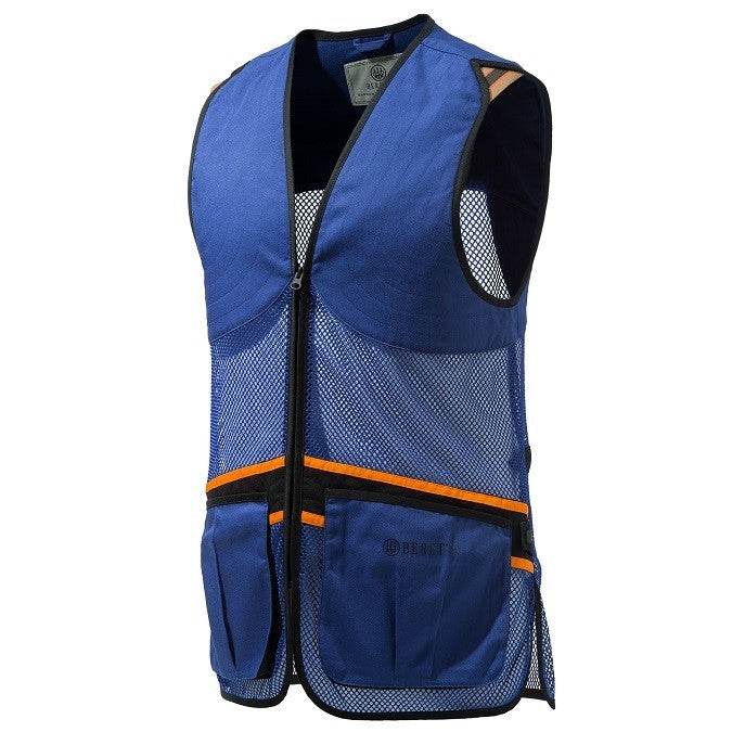 VEST SHOOTING AQUSPORT BLUE