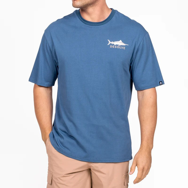 TEE AUDAX VINTAGE BLUE