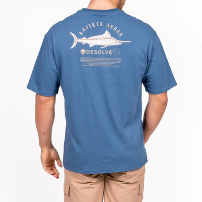 TEE AUDAX VINTAGE BLUE