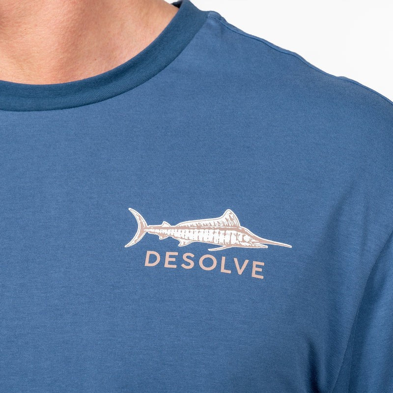 TEE AUDAX VINTAGE BLUE