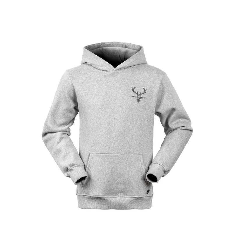 HOODIE ALPHA STAG GREY MARLE