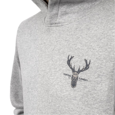 HOODIE ALPHA STAG GREY MARLE