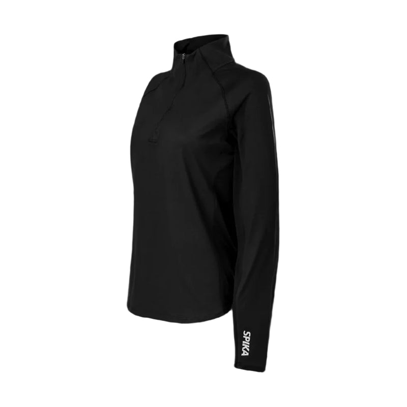 HALF ZIP TOP GO AVP WOMENS BLACK