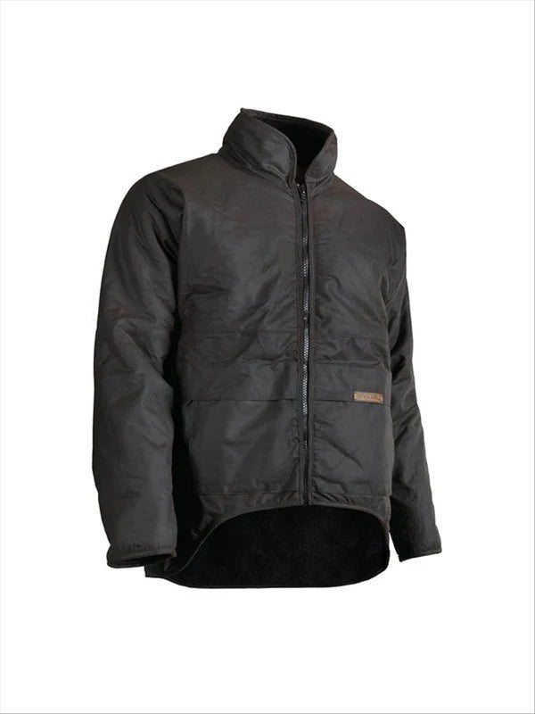JACKET OILSKIN BROWN