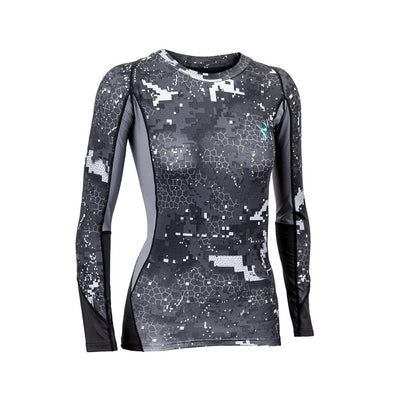 WOMENS CORE TOP DESOLVE BLACK
