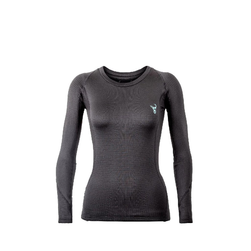 WOMENS CORE+ TOP BLACK