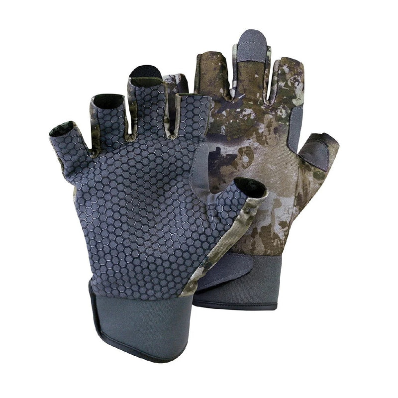 GLOVES GUIDE FINGERLESS MENS BIARRI CAMO