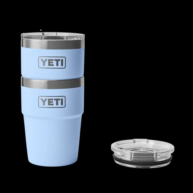 RAMBLER 16OZ CUP STACKABLE BIG SKY BLUE