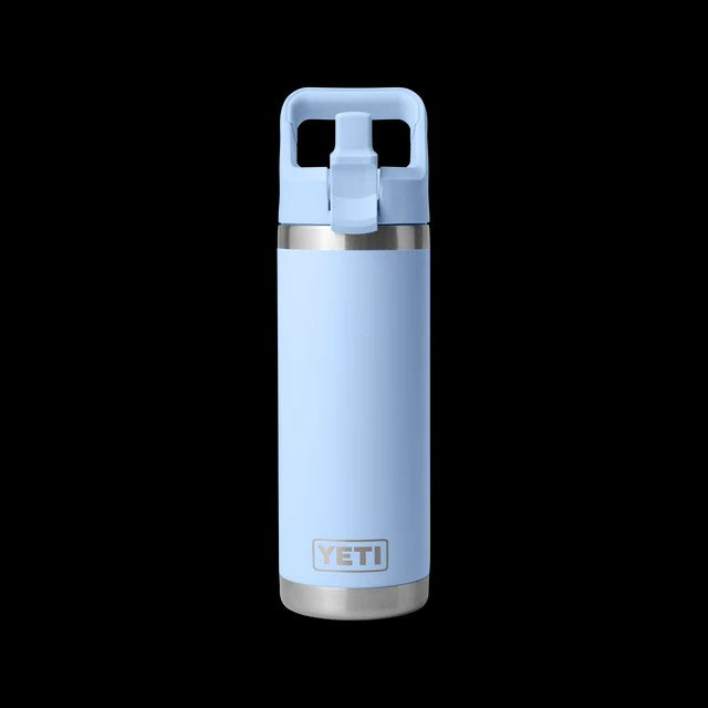 RAMBLER 18OZ STRAW BOTTLE BIG SKY BLUE
