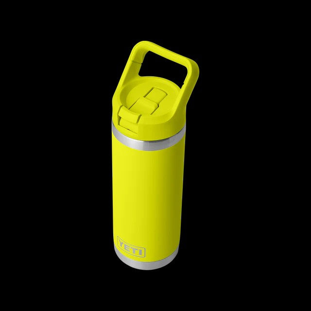 RAMBLER 18OZ STRAW FIREFLY YELLOW