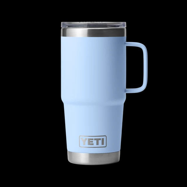 RAMBLER 20OZ TRAVEL MUG BIG SKY BLUE