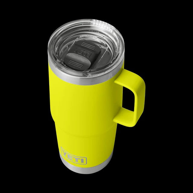 RAMBLER 20OZ TRAVEL MUG FIREFLY YELLOW