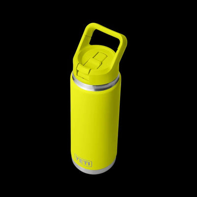 RAMBLER 26OZ STRAW BOTTLE FIREFLY YELLOW