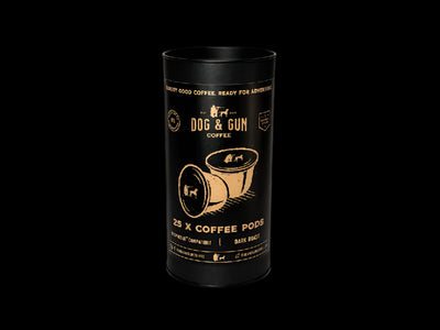 DOG & GUN COFFE PODS DARK ROAST